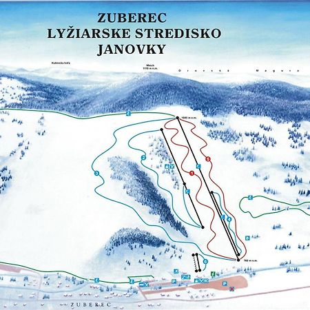 Wellness Drevenica Zuberec, 3 Apartmany, 2 Studia, Tatranske Stity Z Terasy Exterior photo