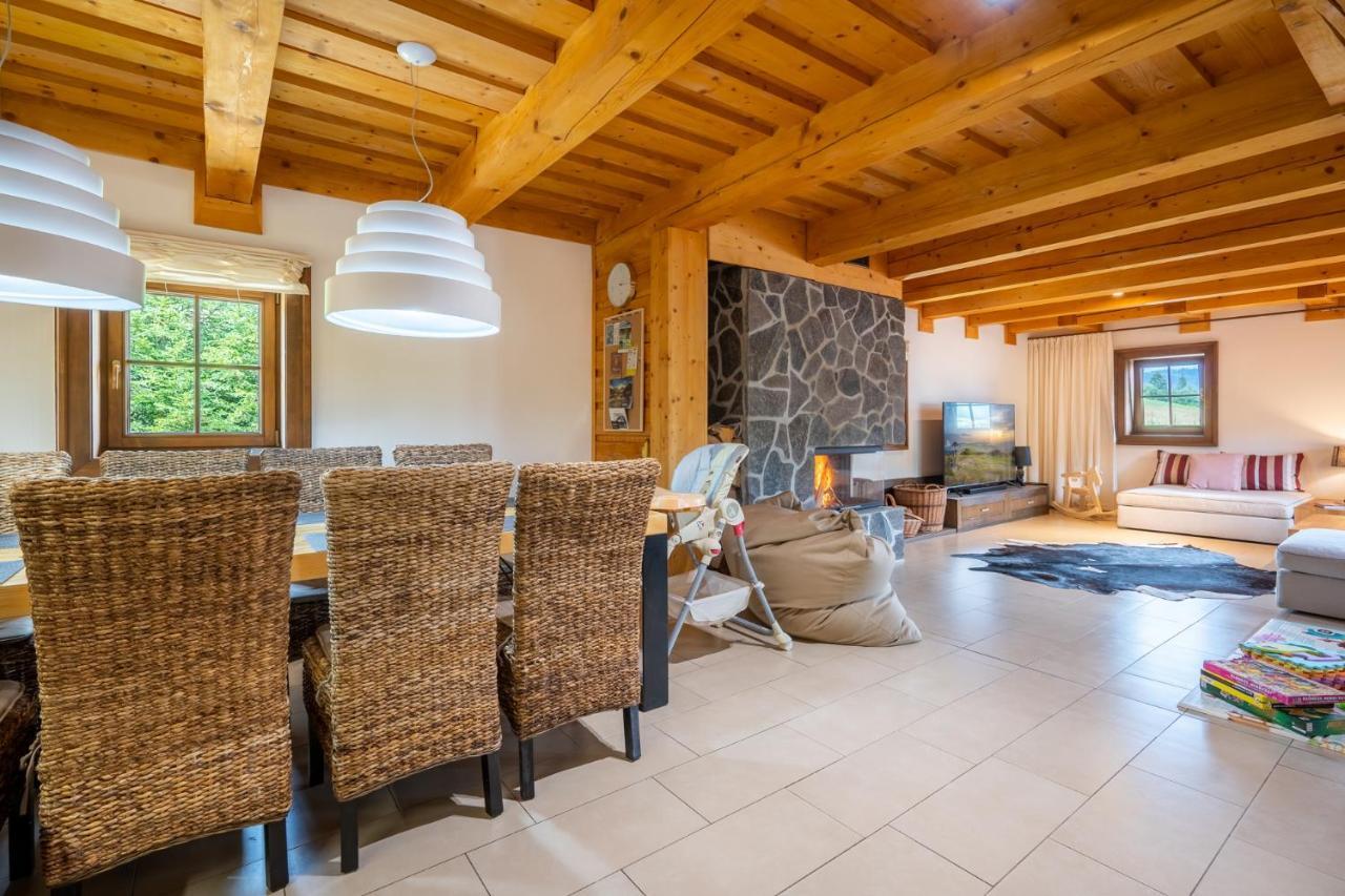 Wellness Drevenica Zuberec, 3 Apartmany, 2 Studia, Tatranske Stity Z Terasy Exterior photo