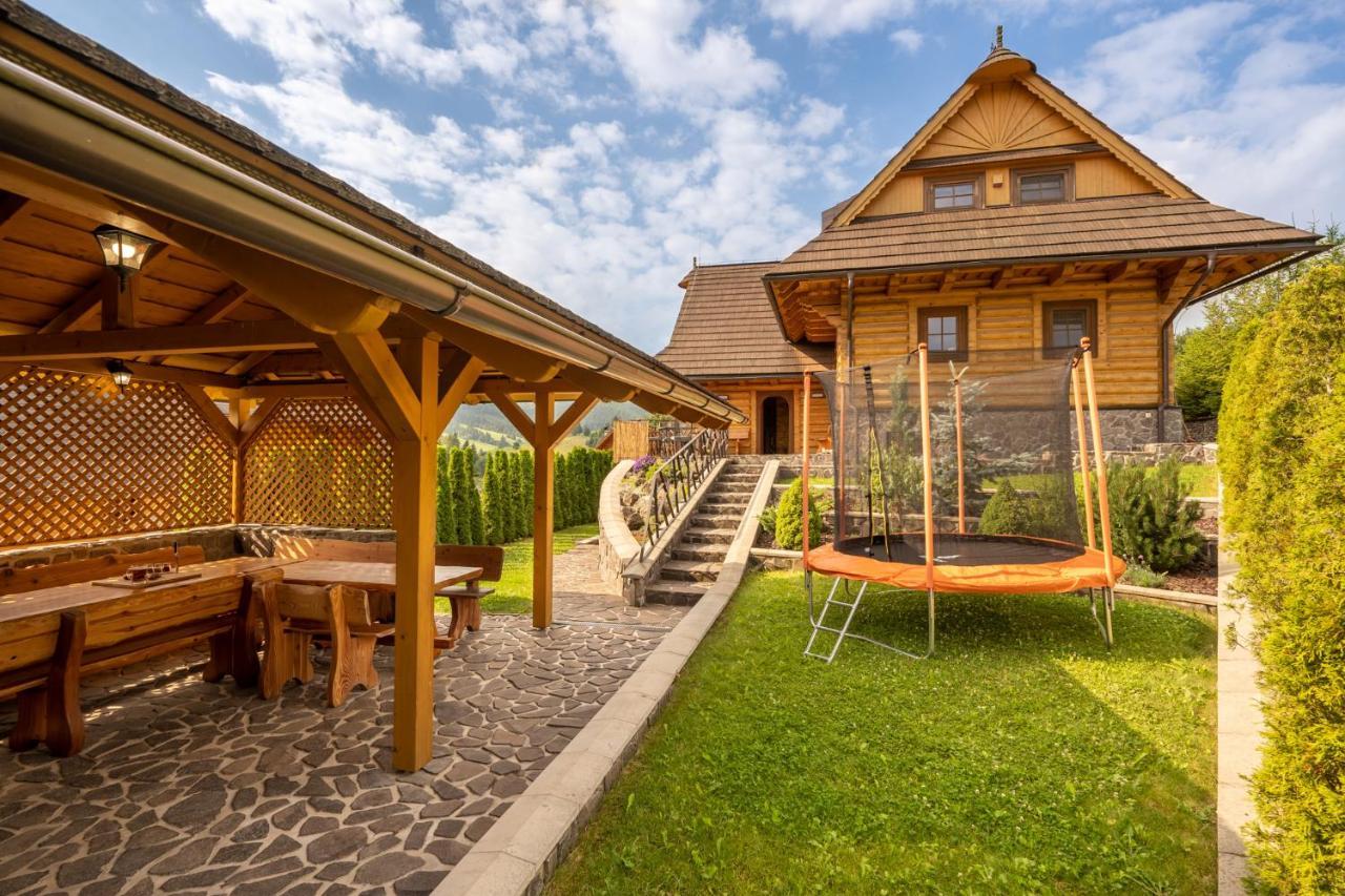 Wellness Drevenica Zuberec, 3 Apartmany, 2 Studia, Tatranske Stity Z Terasy Exterior photo
