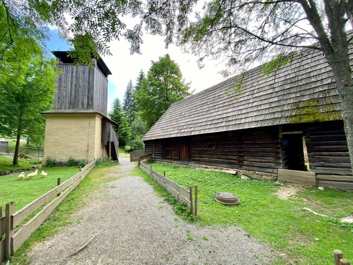 Wellness Drevenica Zuberec, 3 Apartmany, 2 Studia, Tatranske Stity Z Terasy Exterior photo